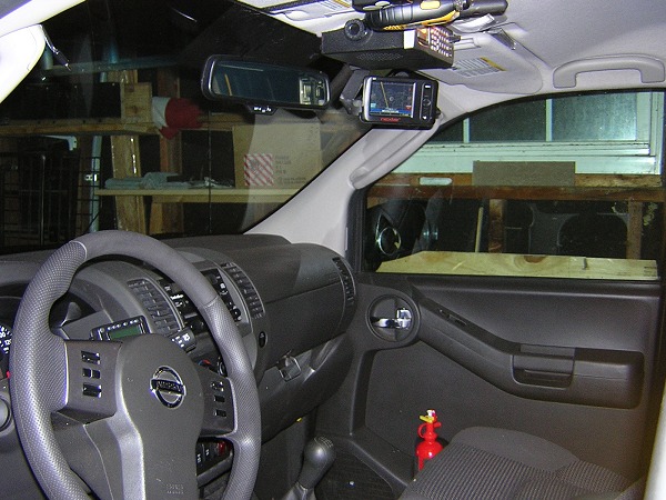 Nissan xterra garmin gps mount #3